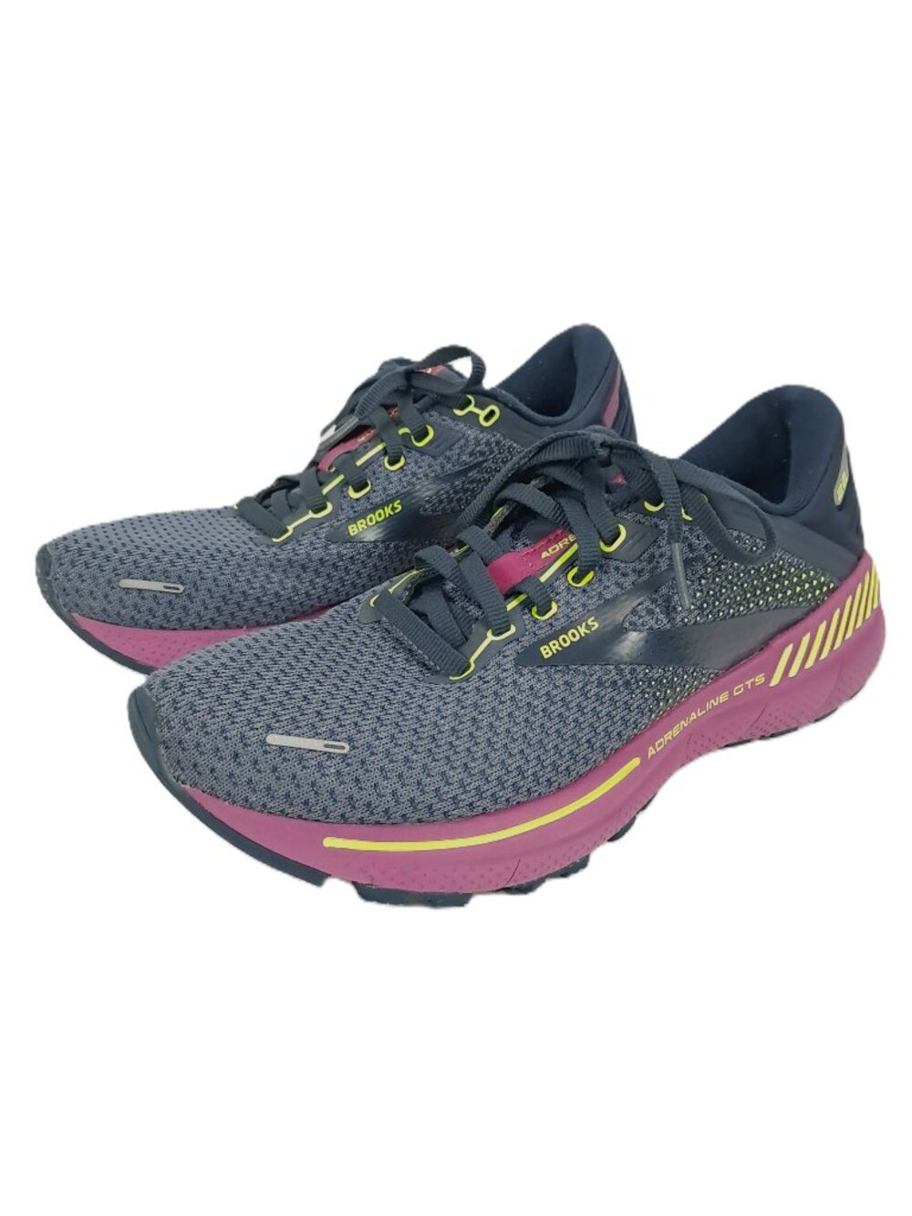 Brooks Adrenaline GTS 22 Athletic Shoes Women 8.5 B Blue Running 1203531B490
